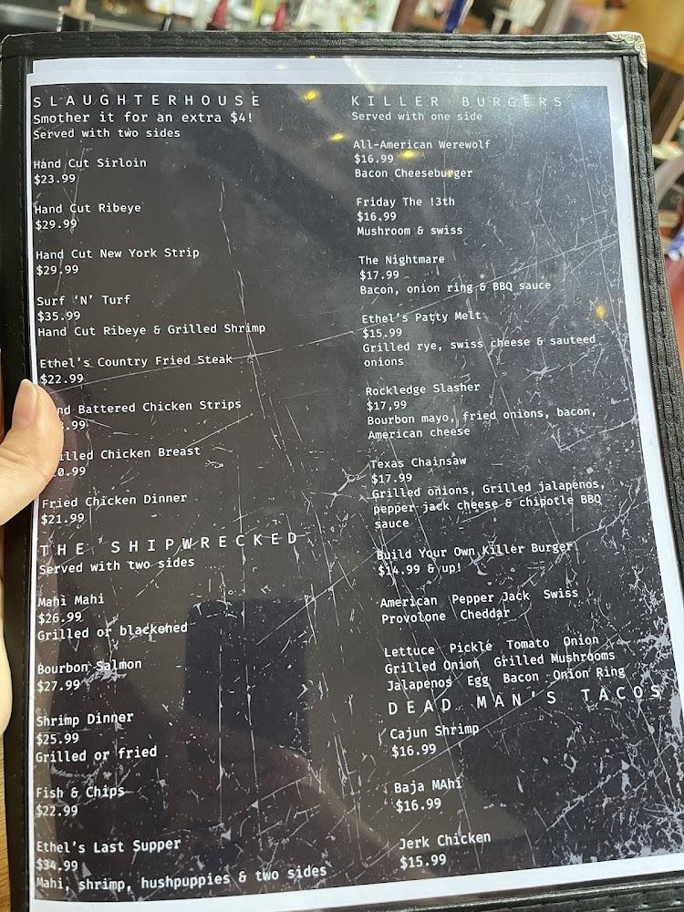 Ashley's of Rockledge Menu image 1